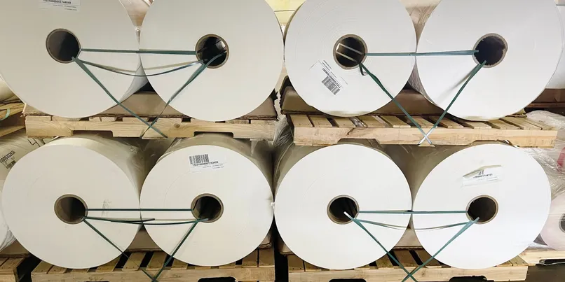 Recycling facility processing industrial materials